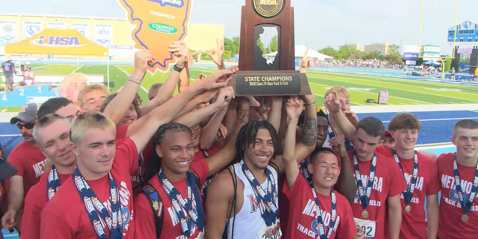 Metamora wins IHSA 2A State boys’ track team title on a golden day in Charleston for Central Illinois athletes