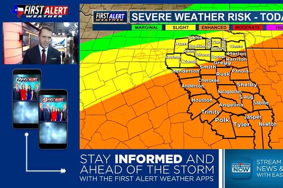 FIRST ALERT: Severe storms and additional flooding possible today ...