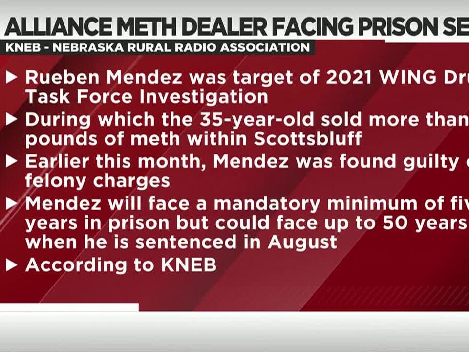 An Alliance man to spend time behind bars after selling meth in the