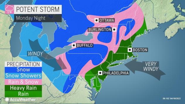 Potent storm system to unload heavy snow across northeastern US - NewsBreak