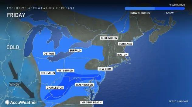 Parts of Michigan could get more than a foot of snow accumulation over ...