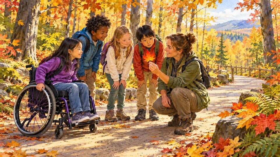 Nearly 500 Volunteers Help Build an Inclusive Forest Learning Trail ...