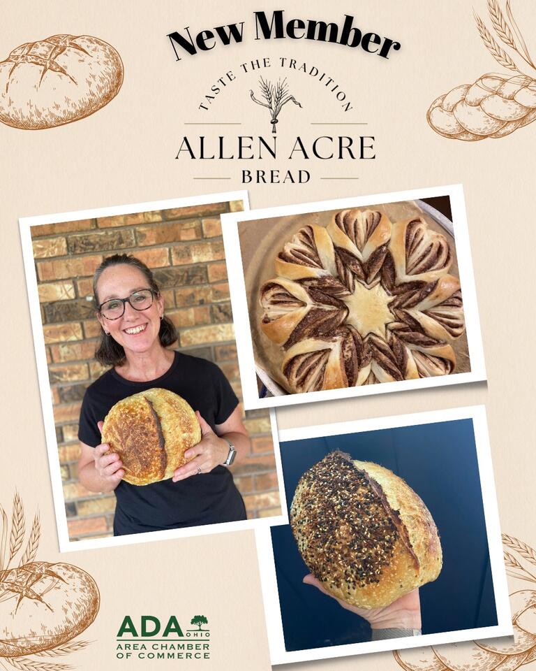 Ada Area Chamber of Commerce Welcomes Allen Acre Bread - NewsBreak