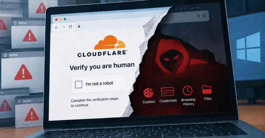 100+ Compromised Websites Use Fake Cloudflare Checks to Deliver ...