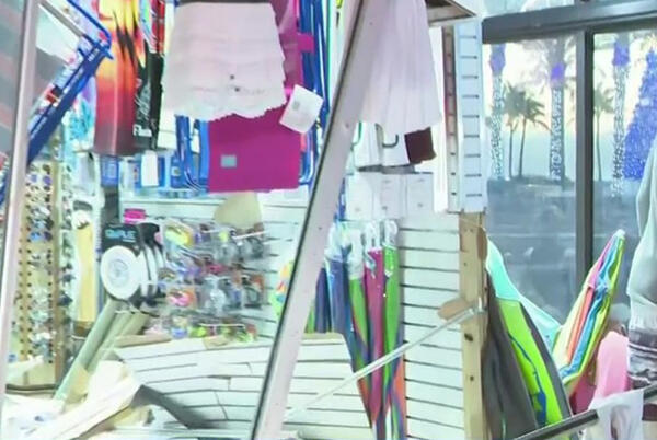 Picture for Car Smashed Into Fort Lauderdale Business, Two People Injured