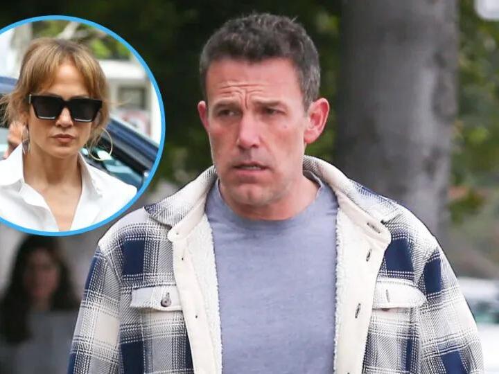 Ben Affleck Wears Wedding Band as He Heads to His Office in L.A. Amid(02)