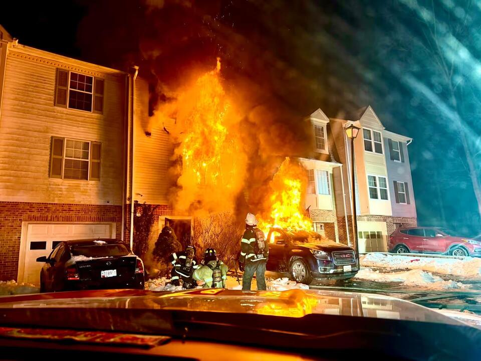 Inferno Erupts Overnight As Fast-Moving Fire Rips Through Upper ...