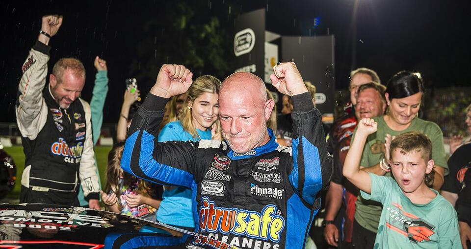 Burt Myers, Tim Brown split Harrison’s Twin 25s at Bowman Gray Stadium ...