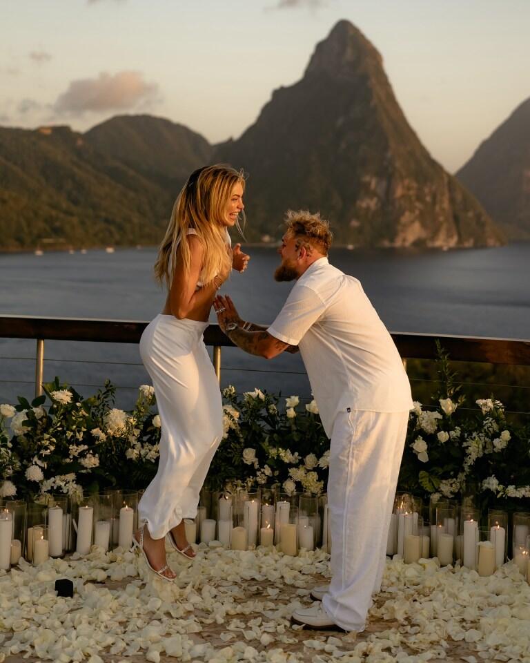 Staggering cost of Jake Paul’s engagement ring for Jutta Leerdam ...