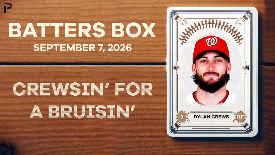 Crews Smashes 11th Home Run – Fantasy Hitting Recap 9/7/2026