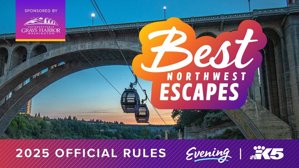 OFFICIAL RULES: KING 5 Evening's Best Northwest Escapes 2025 - NewsBreak