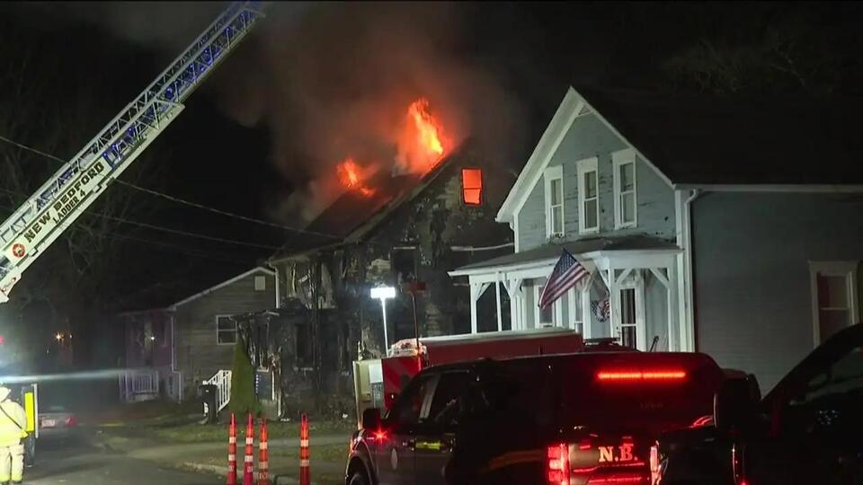 New Bedford home goes up in flames multiple times - NewsBreak