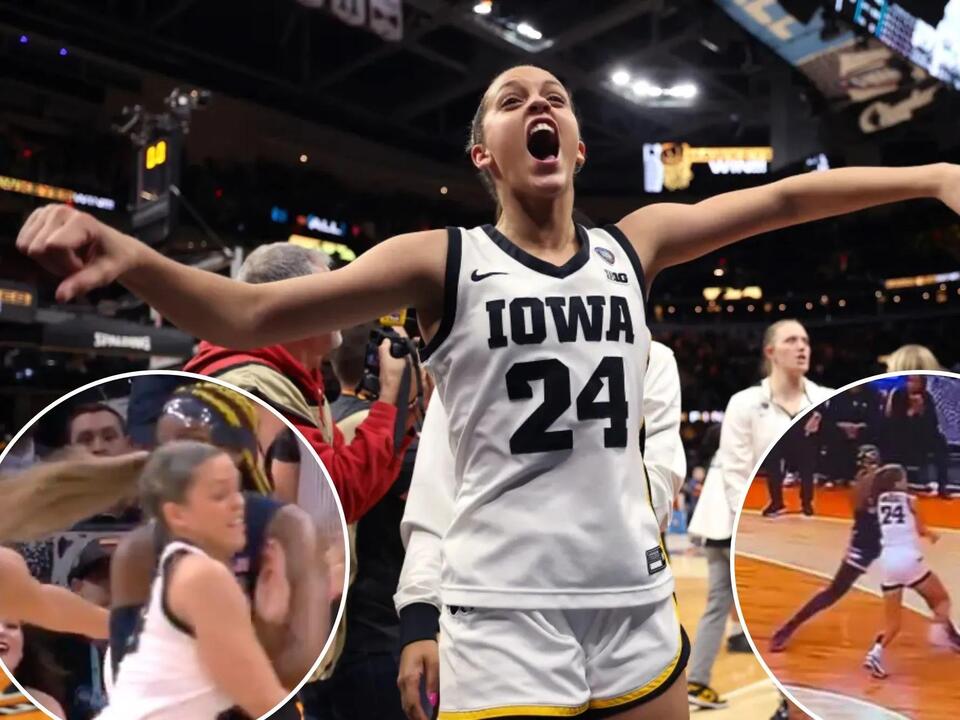 Iowa’s Gabbie Marshall had no doubt controversial UConn-Iowa foul call