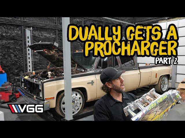 Vice Grip Garage PROCHARGED LS Dually Squarebody GIVE AWAY Project Part ...