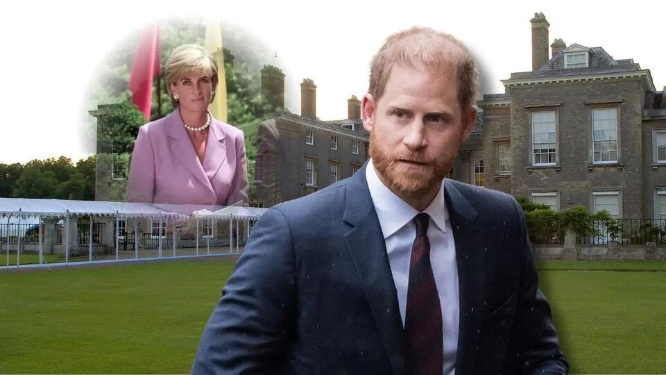 Prince Harry's 'Mom Diana Pain Stopping Him Living Near Spencer Estate,' Insiders Claim