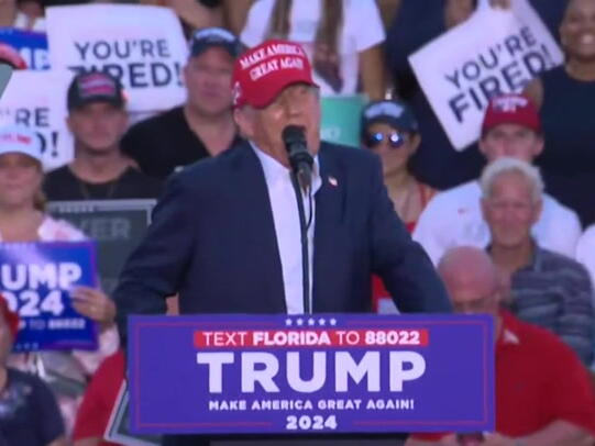 Trump challenges Biden to another debate this week and golf match ...
