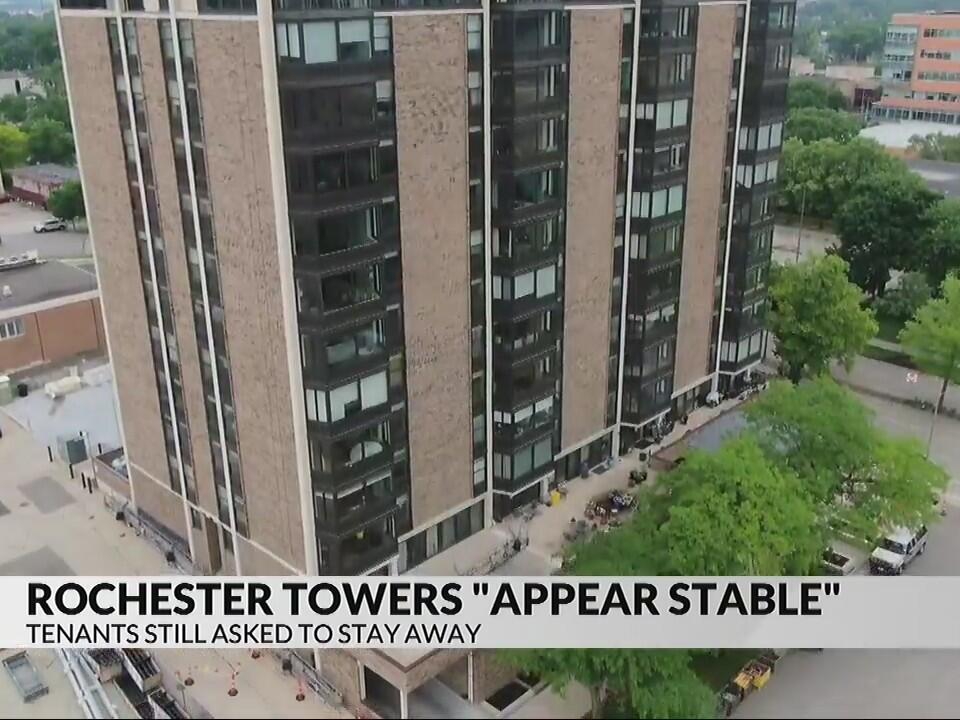 Rochester Towers provides updates on when tenants could move back in