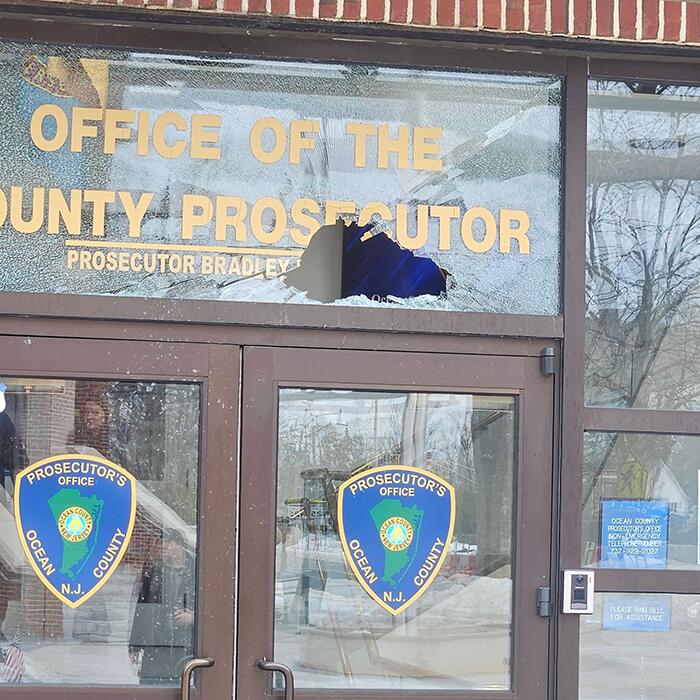 Toms River Man Accused Of Smashing Window At Prosecutor’s Office ...