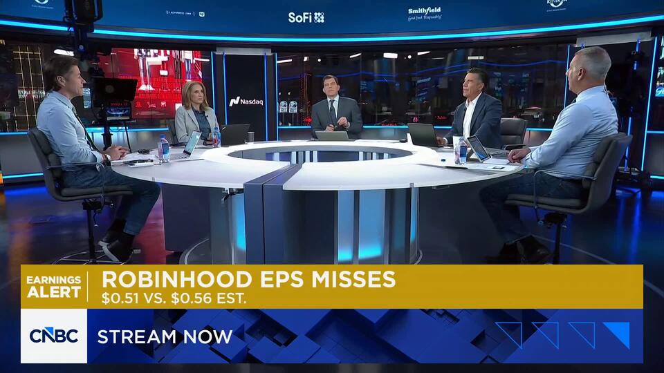 Robinhood shares continue to sink in extended trading - NewsBreak