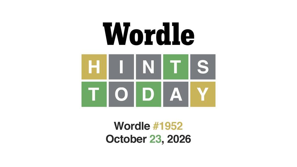 Wordle Today: Hints And Answer For NYT’s Puzzle #1952: Friday, October ...