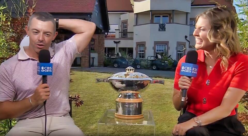 VIDEO Everyone’s Buzzing About Amanda Balionis’ Rory McIlroy Interview