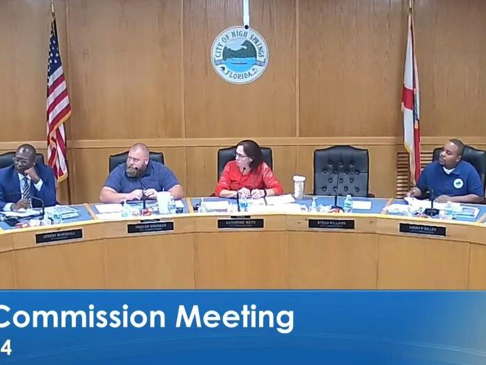 High Springs City Commission adopts final FY2025 budget and property