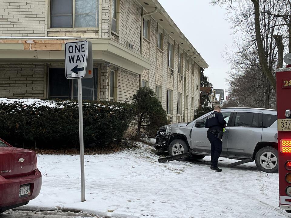 'I felt the building rumble': SUV slams into apartment complex in West ...