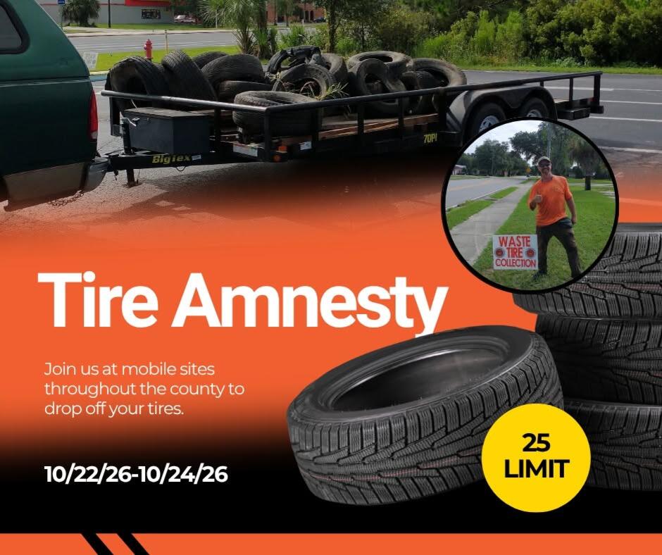 Free tire disposal days in Citrus County - NewsBreak