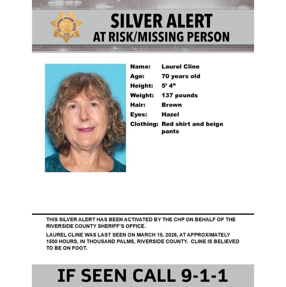 Silver Alert issued for missing 70-year-old woman last seen in Thousand ...
