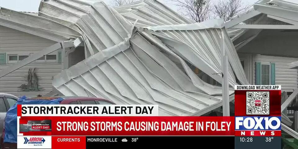 Storm leaves heavy damage at Foley Grove retirement community - NewsBreak
