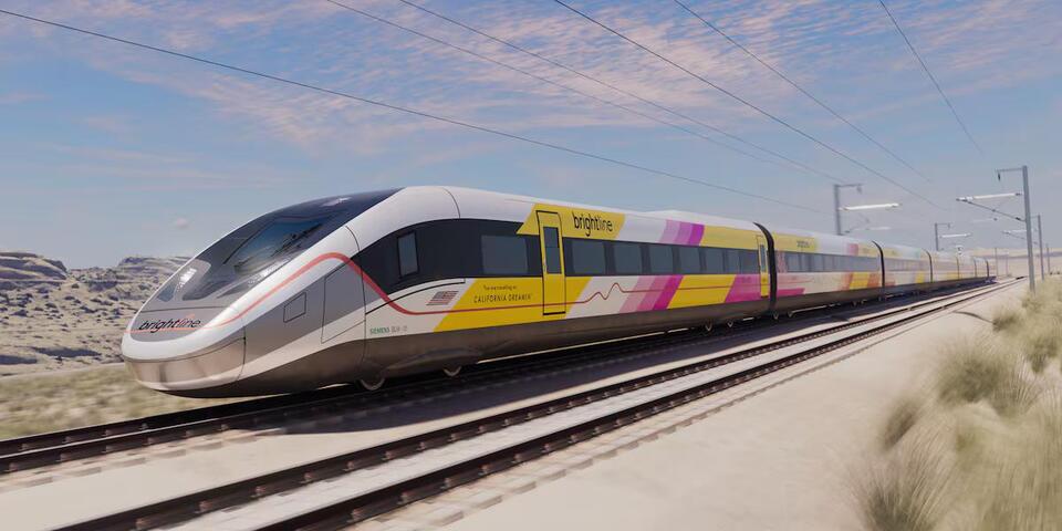 Brightline West still waiting on federal funding for Las Vegas high ...