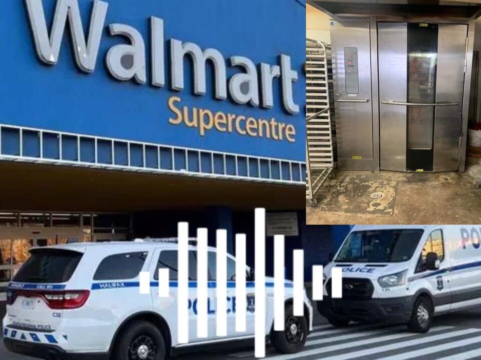 Dispatch audio from when a 19 year old was working at the Walmart in Nova Scotia when she
