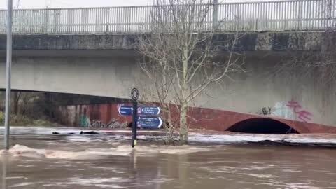 UK: Widespread Flooding Hits Greater Manchester Forcing Hundreds To ...