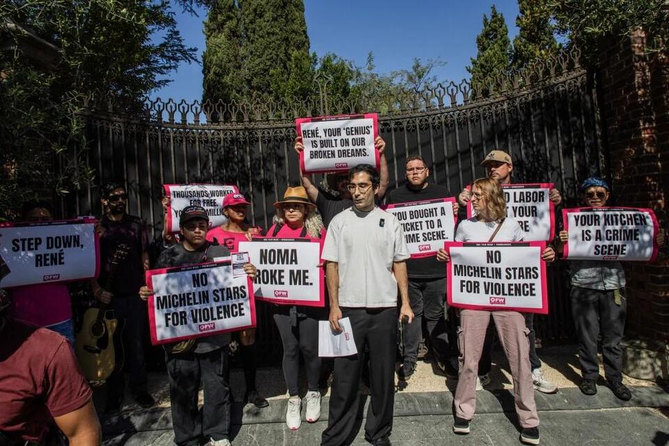 Noma's head chef resigns amid abuse fallout as protesters gather at L.A ...