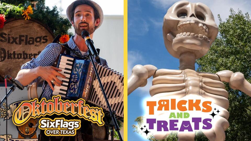 Tricks and Treats & Oktoberfest 2026 - Guide to Six Flags Over Texas ...