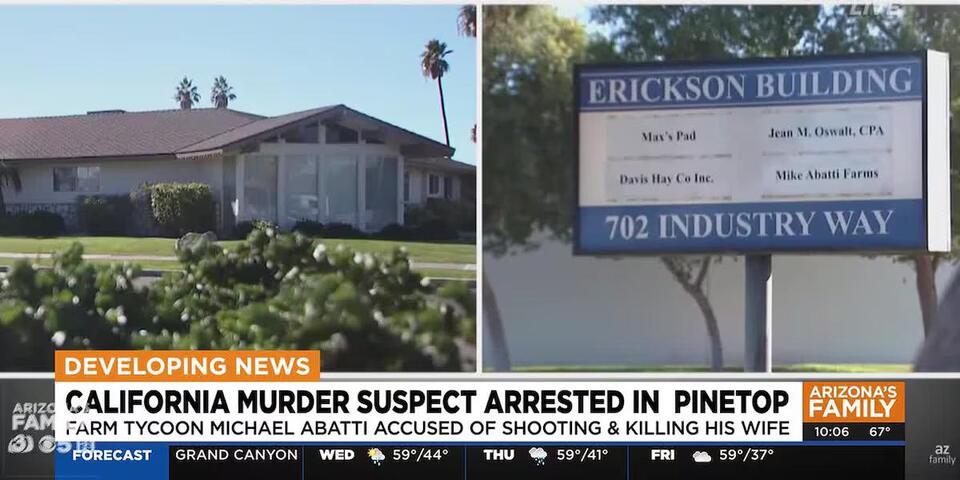 California man arrested for alleged murder of estranged wife in Pinetop ...