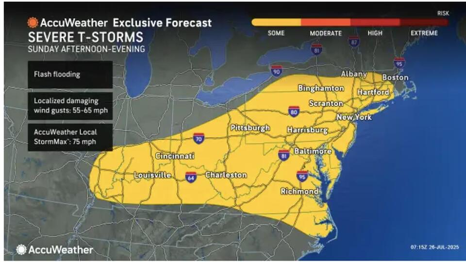 Severe Storms Will Have Flooding Downpours, Damaging Winds That Could ...
