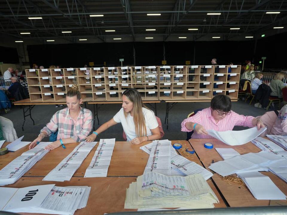 Vote counting under way in Ireland’s European elections