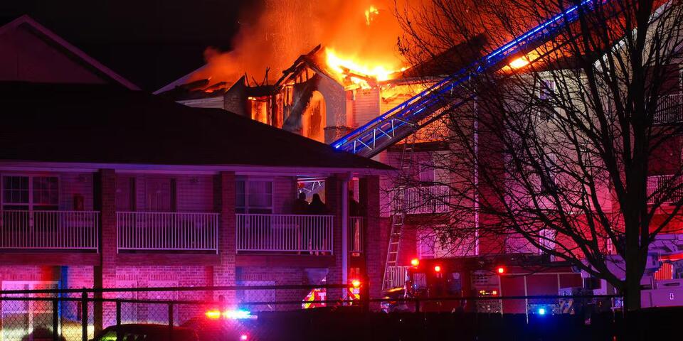 1 injured in New Year’s Day apartment fire in Springfield - NewsBreak