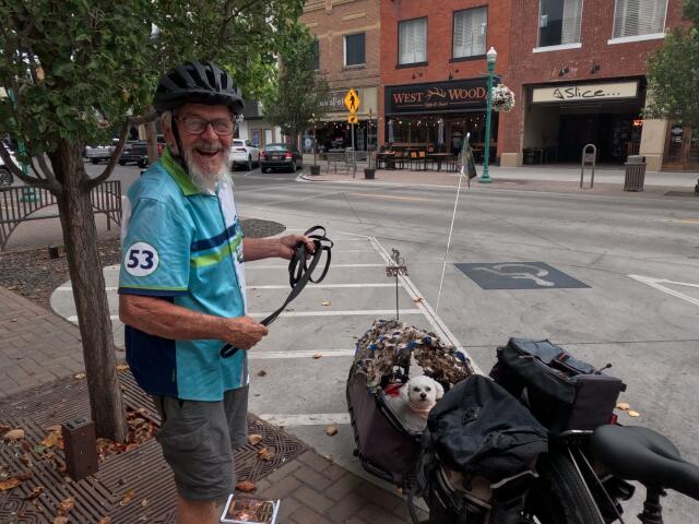 81-year-old Twin Falls man rides over 2K miles across the country with his dog