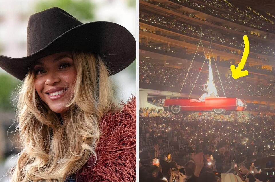 Beyoncé's Flying Car Had A Scary Malfunction Mid-Air At The Cowboy ...