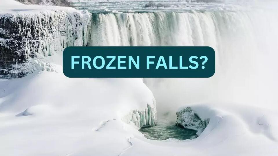Watch Amazing Video: Is Niagara Falls Freezing Over This Winter ...