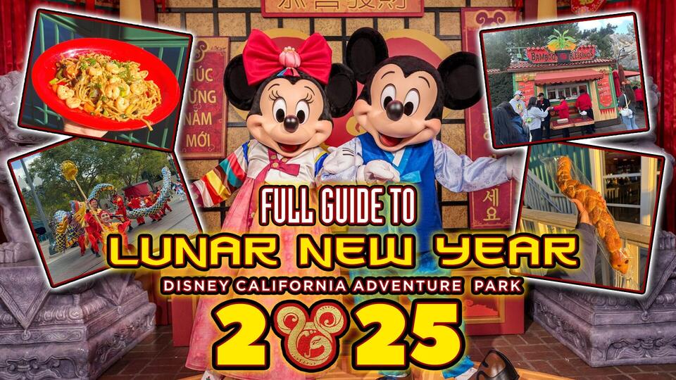 FULL GUIDE to 2025 Lunar New Year Festival at Disney California