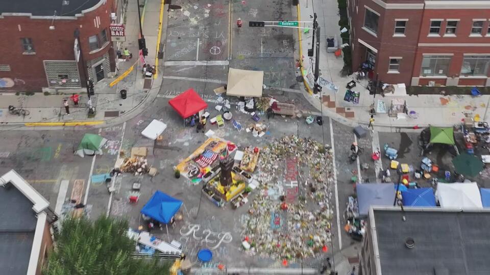 10 arrested as Madison crews, riot police move in to clear protest encampment