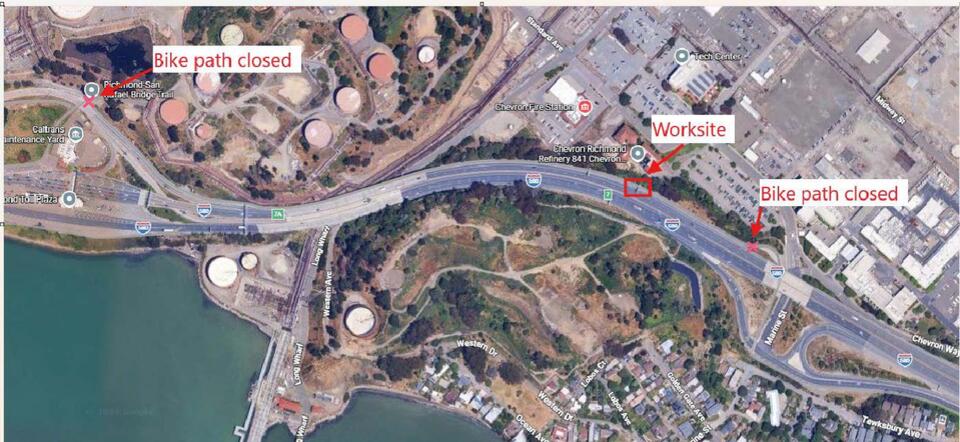 Overnight Lane and Bike Trail Closures Continue On I-580 For Richmond ...