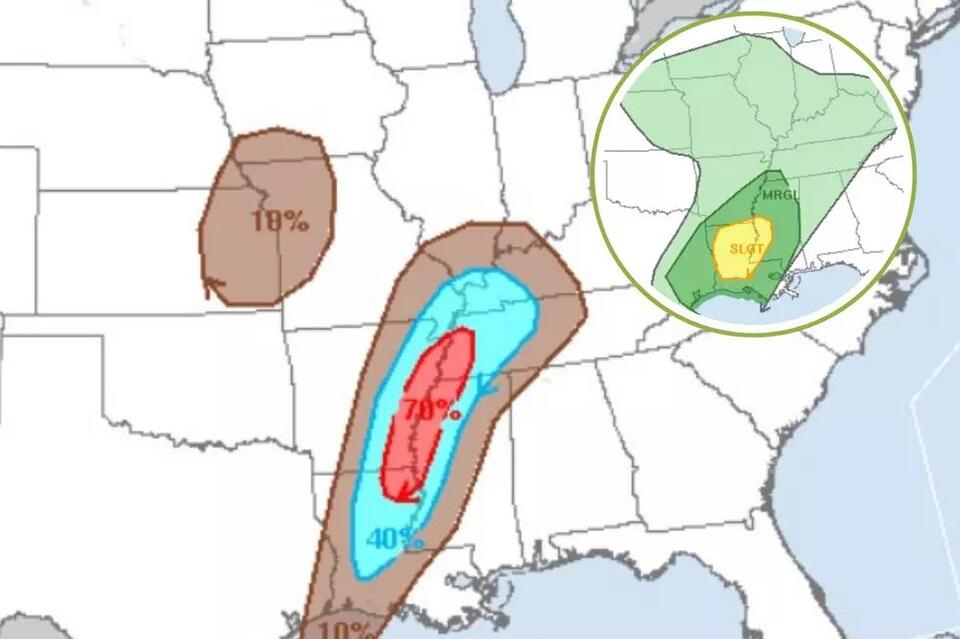 GOOD NEWS: East Texas Tornado/Severe Weather Threat Downgraded - NewsBreak