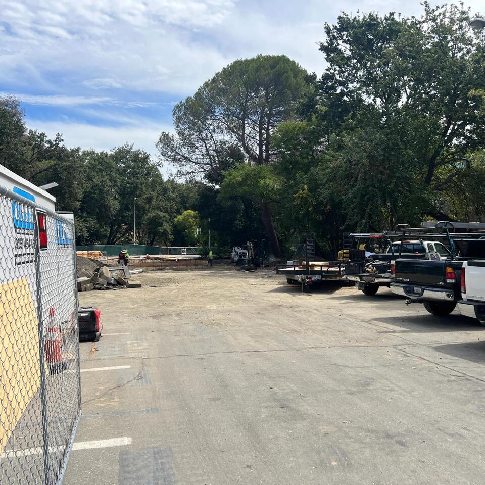 Construction of the New BART Connector in Lafayette is Well Underway