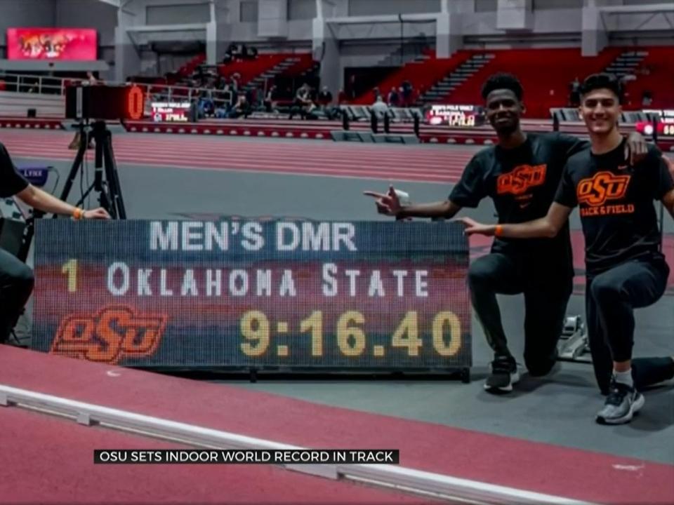 OSU Track And Filed Team Breaks World Record
