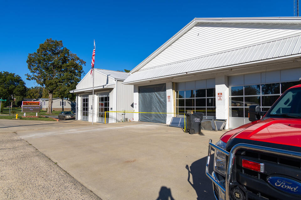 Crouse Volunteer Fire Department Suffers Damage After Vehicle Crash ...