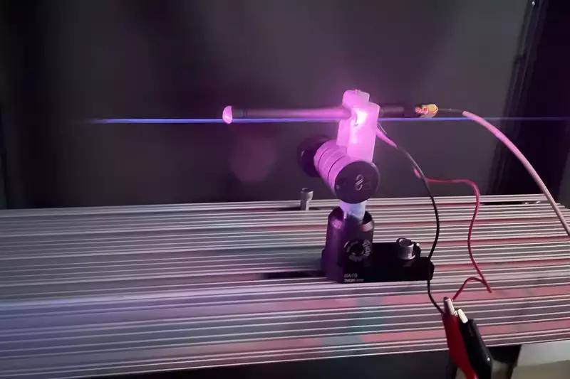 Lightsaber-like plasma beam antenna is tuned by laser - NewsBreak